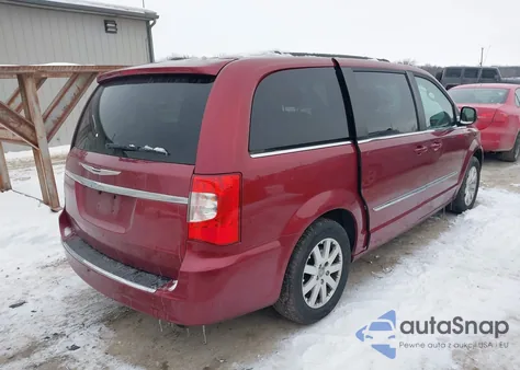 2013 Chrysler Town & Country Touring из США, поврежденный, VIN 2C4RC1BG9DR564109